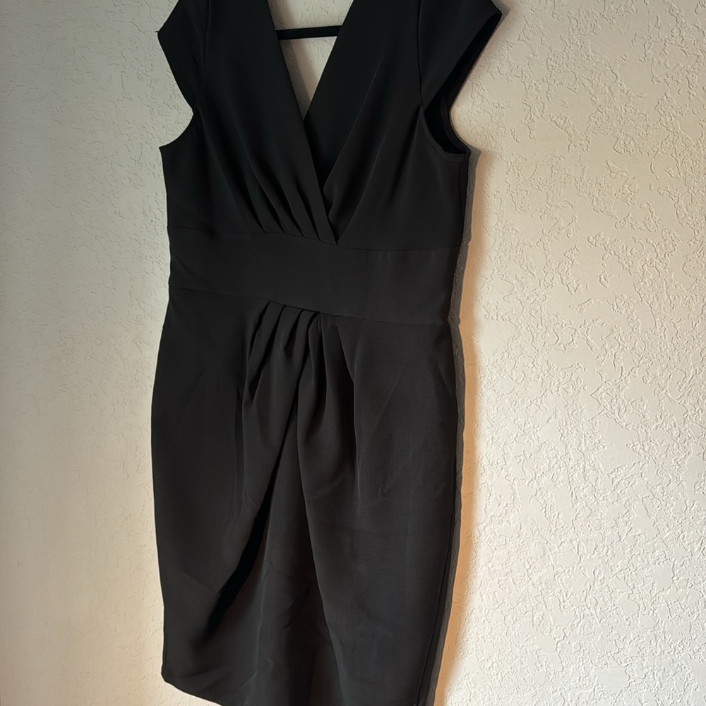 NWT Closet London by ASOS Black Sleeveless Dress | Midi | Size 12 | Work/Formal - Picture 2 of 4